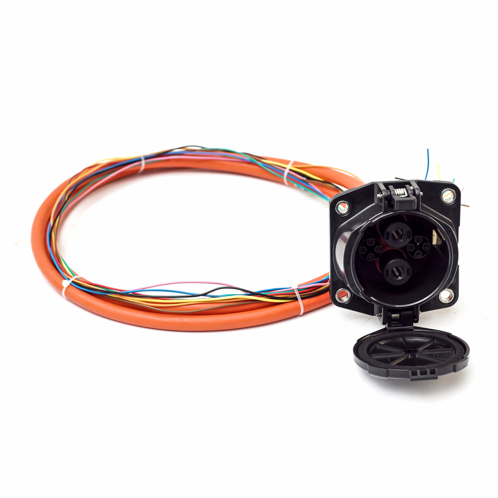 Kabel Charger EV Cepat CHAdeMO - Chademo Inlet Socket 125A Ev ulasan dan harga